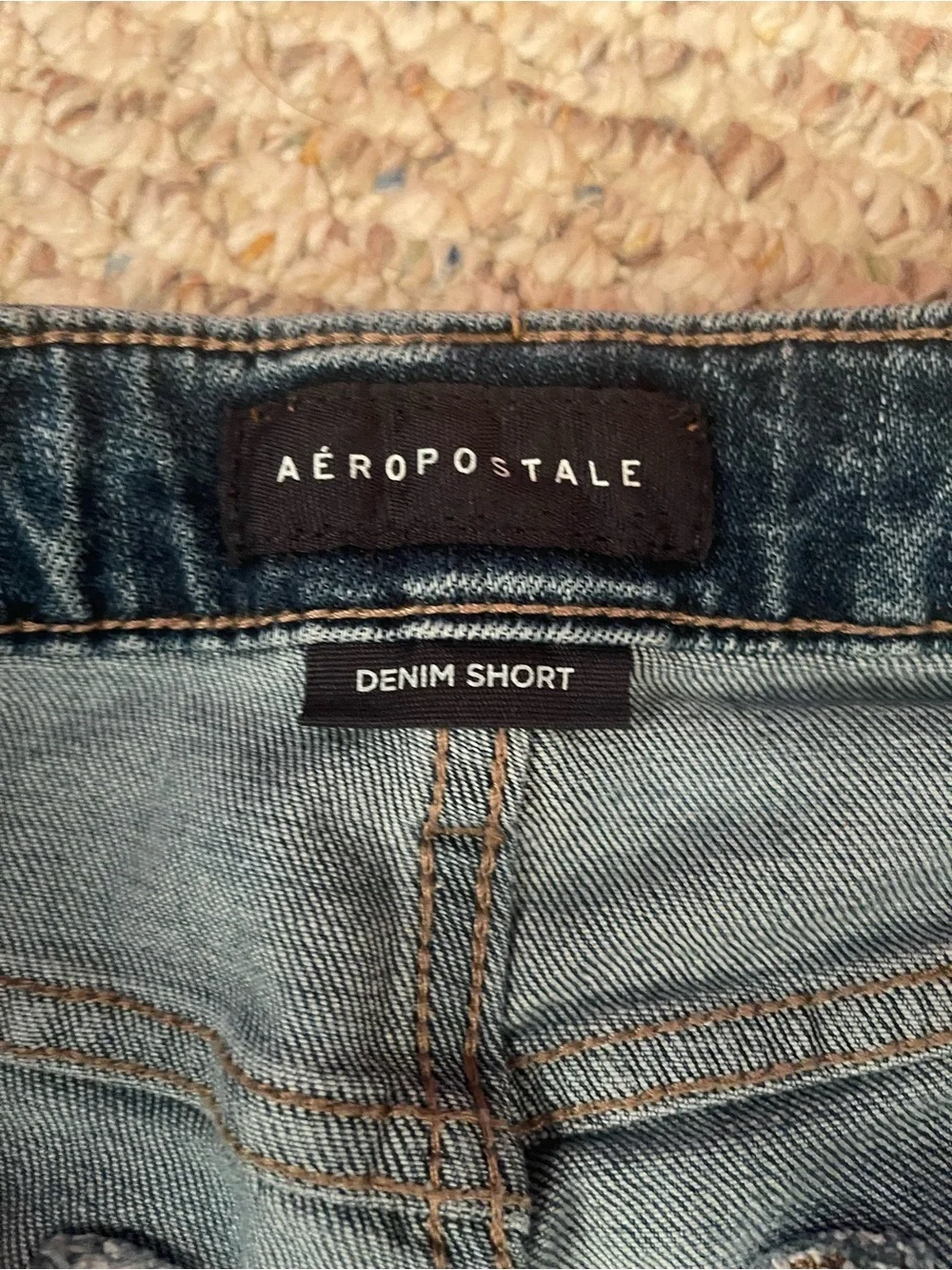 Aeropostale Light Blue Denim Shorts